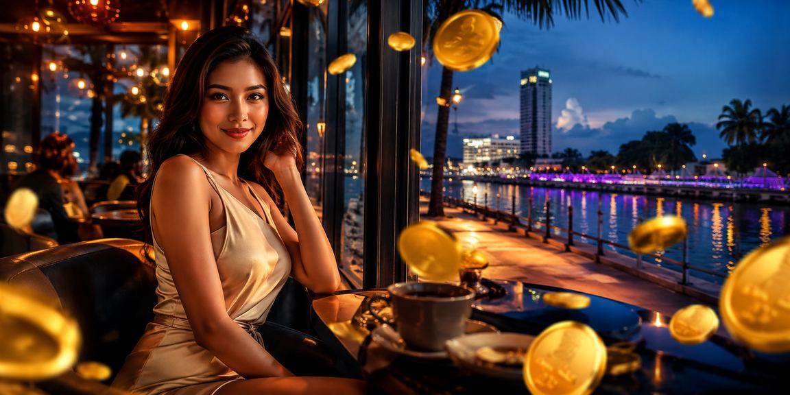 Pengguna di Kuantan membuat deposit dan bermain baccarat melalui platform di2