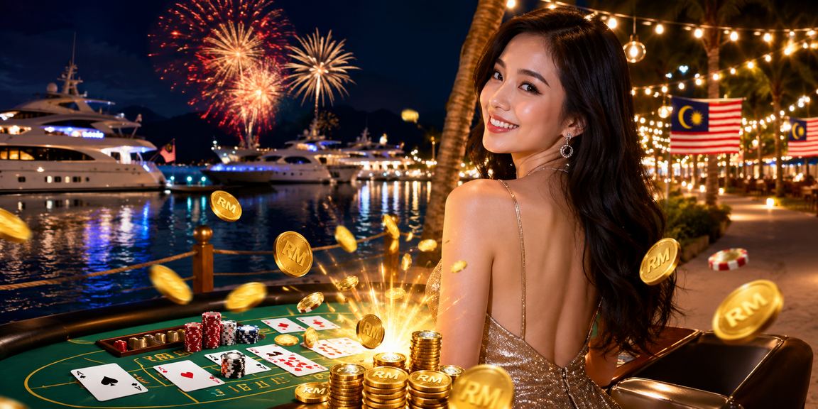 Suasana permainan baccarat langsung di Langkawi melalui platform di2